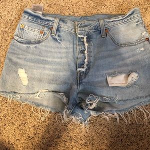 Levi’s denim shorts